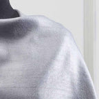 Πασμίνα Μονόχρωμη Αιγαίον Anthracite